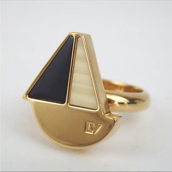Authentic LOUIS VUITTON Berg Float Your Boat 2-piece set ring metal - Picture 4 of 13